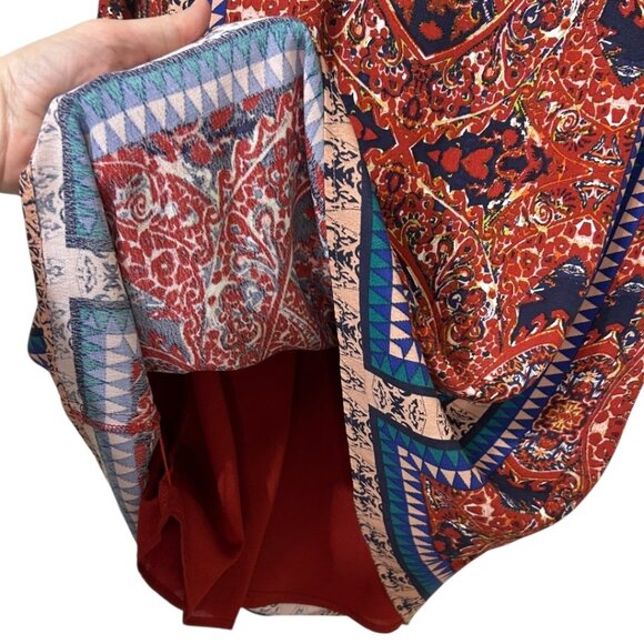 Cremieux Tunic Dress Multicolor 3/4 Sleeve - Size 12 - Picture 5 of 5